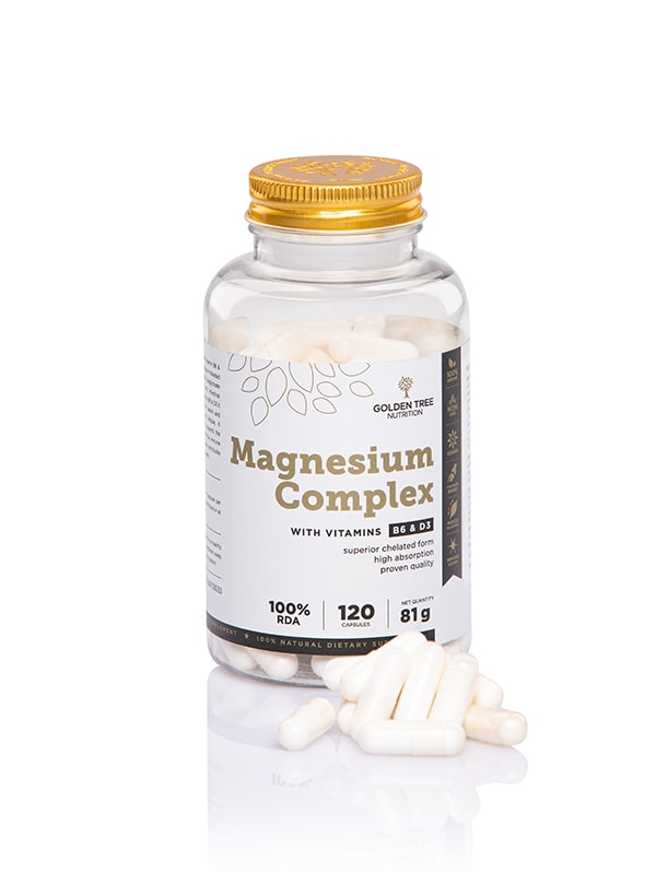 Magnesium s vitamínom B6 a D3 – kapsule